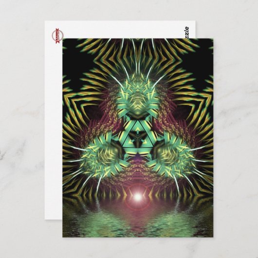 briefkaart van spinxose (Voorkant / Achterkant)