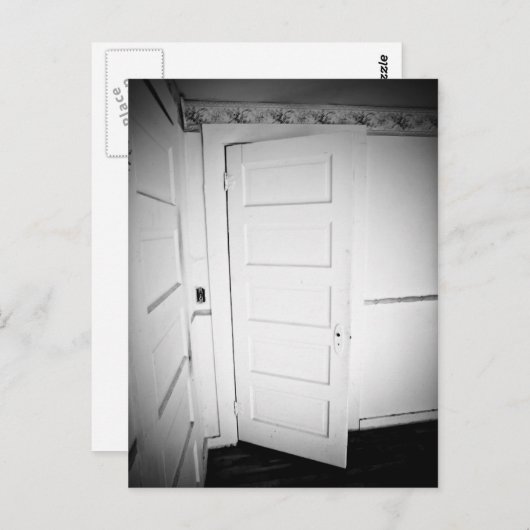 Briefkaart van splek (Voorkant / Achterkant)