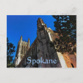 Briefkaart van Spokane (kathedraal) (Voorkant)