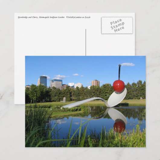Briefkaart van Spoonbridge en Cherry (Voorkant / Achterkant)