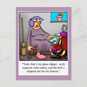 Briefkaart van sproeiers Humor