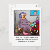 Briefkaart van sproeiers Humor (Voorkant / Achterkant)