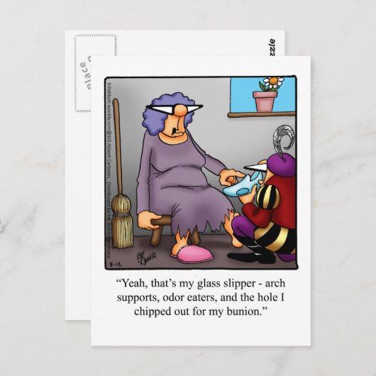 Briefkaart van sproeiers Humor (Voorkant / Achterkant)