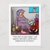 Briefkaart van sproeiers Humor (Voorkant)