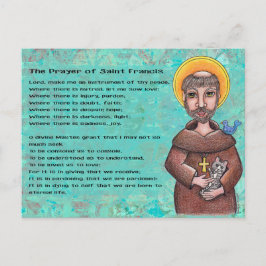 Briefkaart van St. Francis