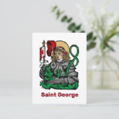 Briefkaart van St. George en Dragon (Neurenberg) (Staand voorkant)
