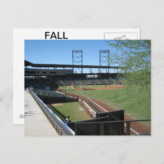 Briefkaart van Stadium Salt River Fields (Voorkant / Achterkant)