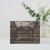 Briefkaart van State Capitol Albany (Staand voorkant)