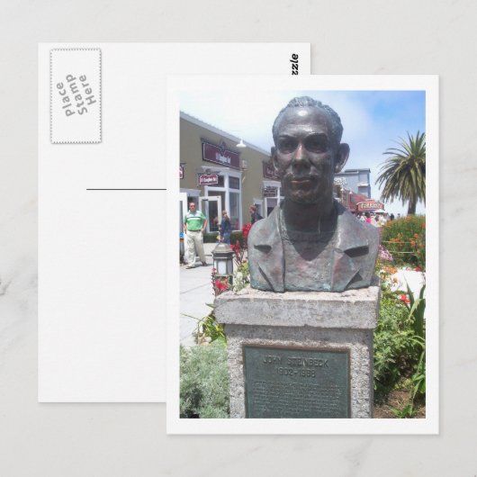 Briefkaart van Steinbeck (Voorkant / Achterkant)
