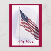 Briefkaart van sterren en strips (Voorkant)