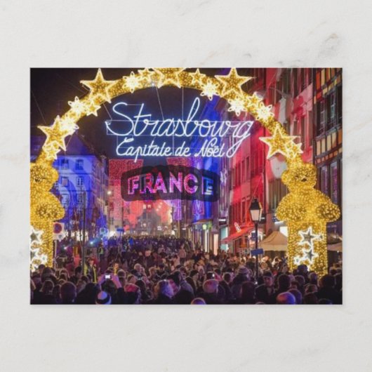 Briefkaart van Straatsburg (Voorkant)