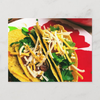 Briefkaart van Tacos