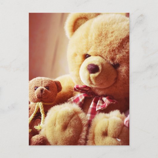 Briefkaart van Teddy beren (Voorkant)