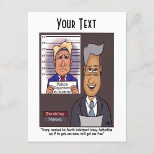 Briefkaart van tenlastelegging