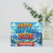 BRIEFKAART VAN TENNESSEE (Staand voorkant)