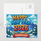 BRIEFKAART VAN TENNESSEE (Voorkant / Achterkant)