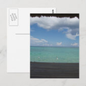 Briefkaart van Thatched Cabana (Voorkant / Achterkant)