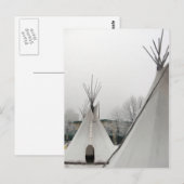 Briefkaart van thee (Voorkant / Achterkant)