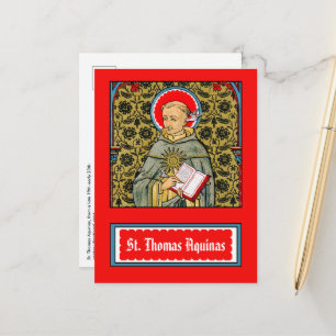 Briefkaart van Thomas Aquinas (VVP 002)