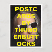 Briefkaart van Thunderbuttocks (Voorkant)