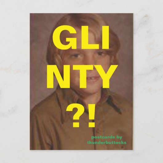 Briefkaart van Thunderbuttocks (Voorkant)