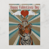 BRIEFKAART VAN TIGER EN OWL VALENTIJNS (Voorkant)