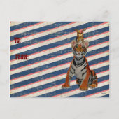 BRIEFKAART VAN TIGER EN OWL VALENTIJNS (Achterkant)