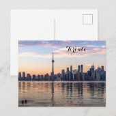 BRIEFKAART VAN TORONTO (Voorkant / Achterkant)