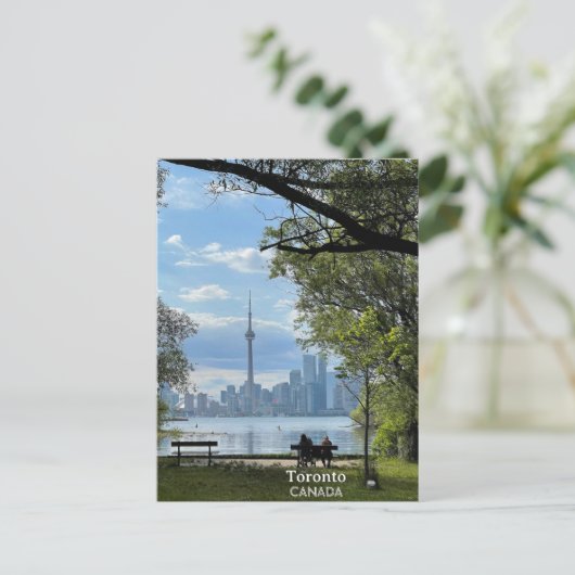 Briefkaart van Toronto, Canada (Staand voorkant)