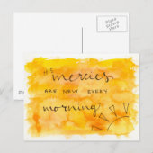 Briefkaart van transacties (Voorkant / Achterkant)