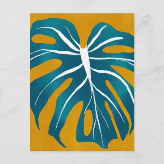 Briefkaart van tropisch Plant (Voorkant)