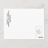 Briefkaart van tropische vogels (Achterkant)