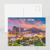 Briefkaart van Tucson Arizona (Voorkant / Achterkant)