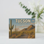 Briefkaart van Tucson Arizona (Staand voorkant)