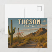 Briefkaart van Tucson Arizona (Voorkant / Achterkant)