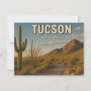 Briefkaart van Tucson Arizona