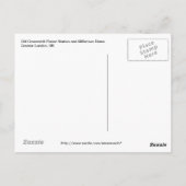 Briefkaart van Uitzicht van Greenwich (Achterkant)