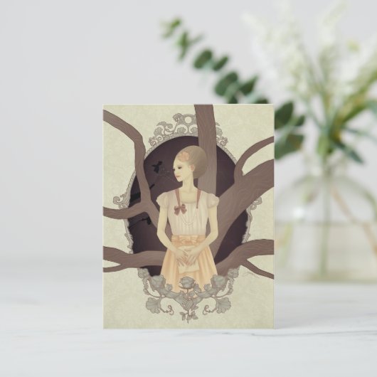 briefkaart van 'Undie Love and Patience' (Staand voorkant)