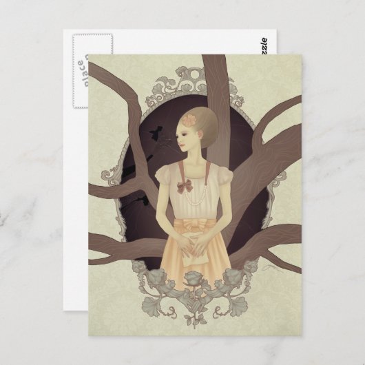 briefkaart van 'Undie Love and Patience' (Voorkant / Achterkant)