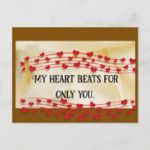 Briefkaart van valentijns (Voorkant)