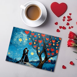 Briefkaart van valentijns - Van Gogh Valentijn