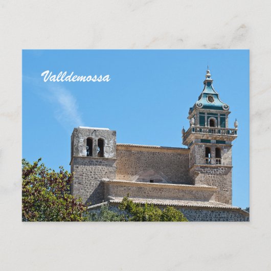 Briefkaart van Valldemossa (Voorkant)