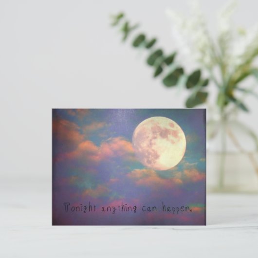 Briefkaart van vanavond (Staand voorkant)