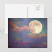 Briefkaart van vanavond (Voorkant / Achterkant)