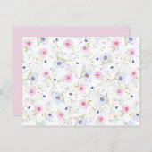 briefkaart van veerbloemen (Voorkant / Achterkant)