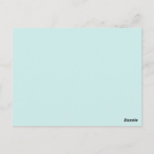 briefkaart van veerbloemen (Achterkant)