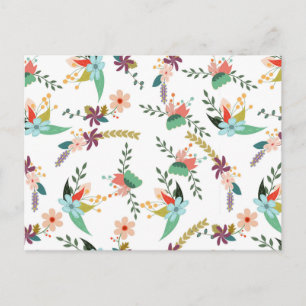 briefkaart van veerbloemen