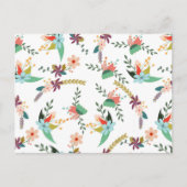 briefkaart van veerbloemen (Voorkant)