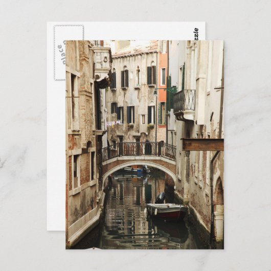 Briefkaart van Venetië (Voorkant / Achterkant)