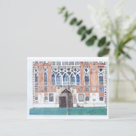 Briefkaart van Venetië (Staand voorkant)
